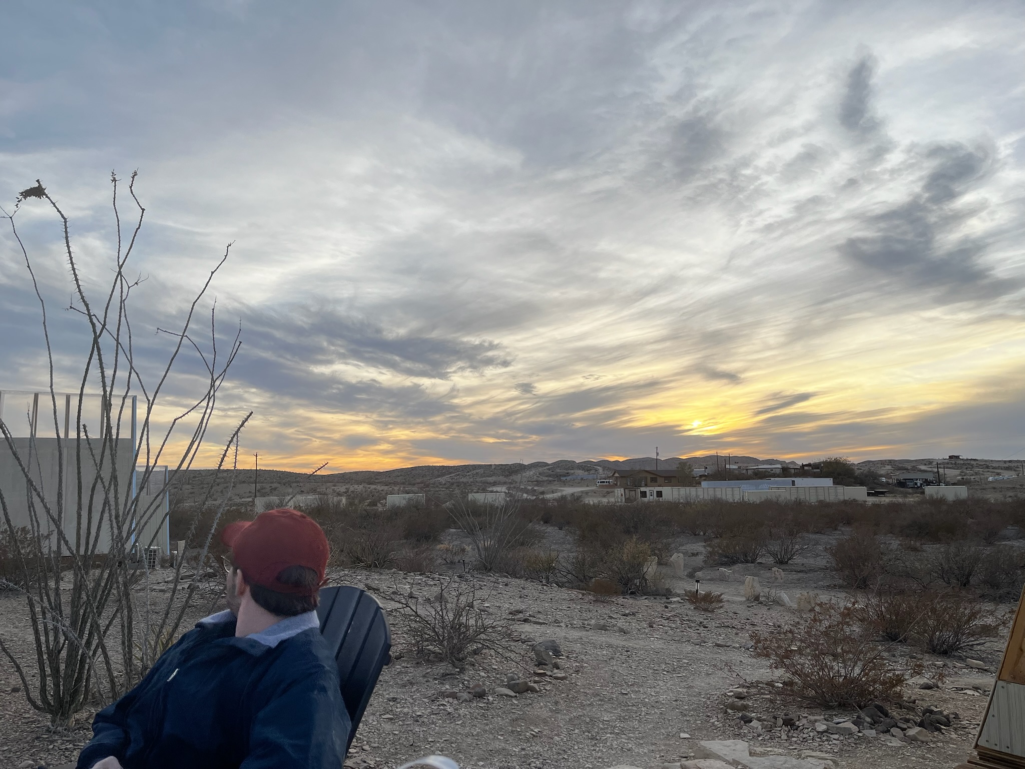 Sam in Terlingua, Texas